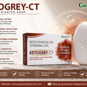 Ketogrey - Ct Medicated Soap | Greystar Pharma