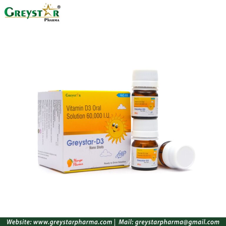 Greystar D3 Vitamin D3 Ora l Solution 60000 IU