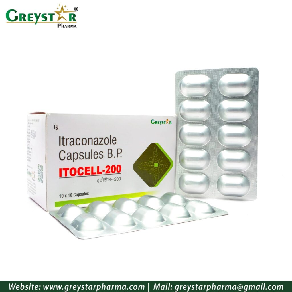Itraconazole Capsule B.P. ITOCELL-200