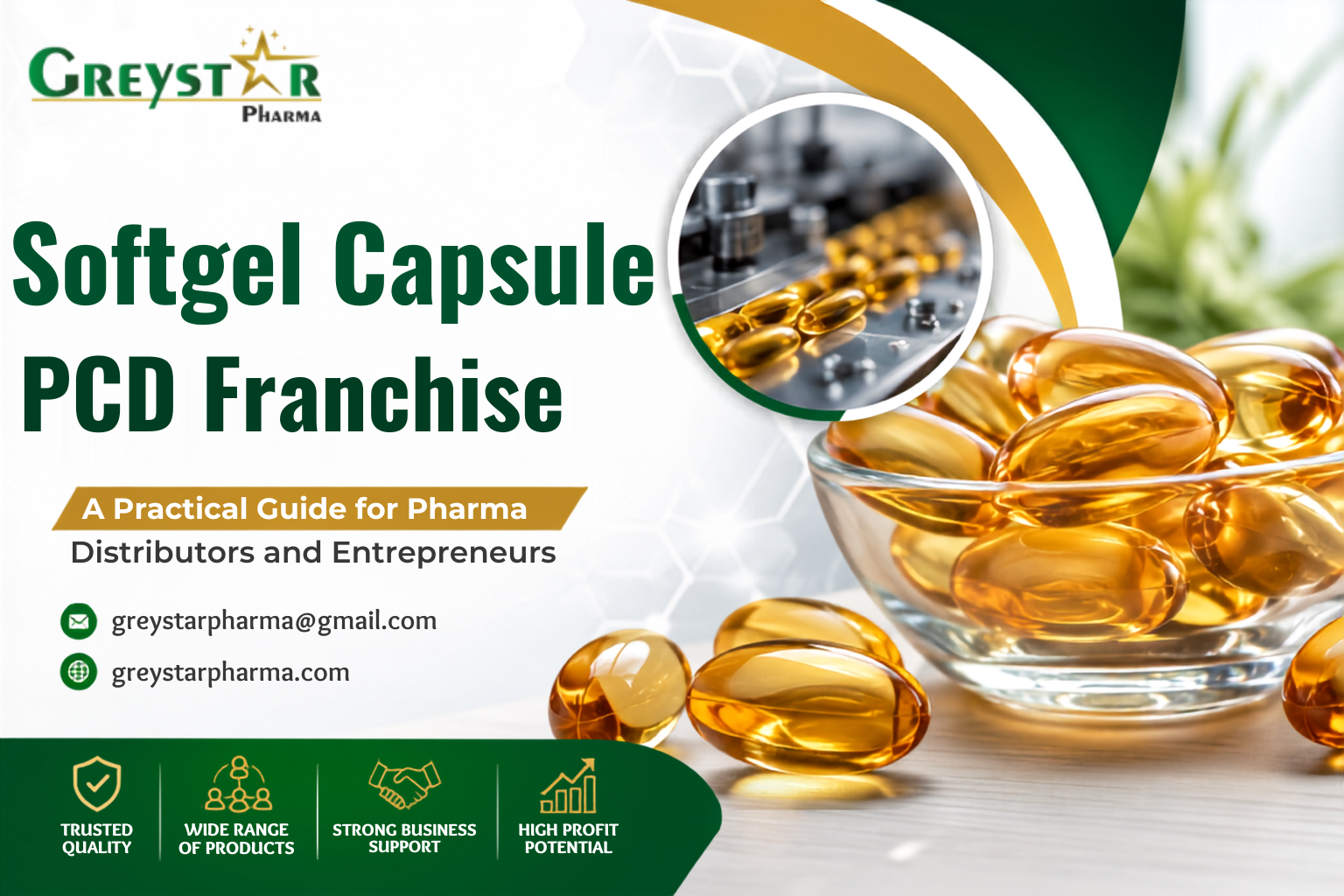Softgel Capsule PCD Franchise