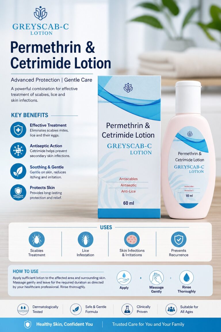 Permethrin & Cetrimide Lotion