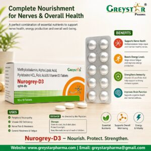 Nurogrey-D3 Tablets